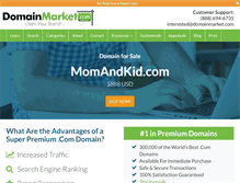 Tablet Screenshot of momandkid.com